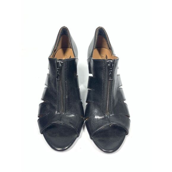 Aerosoles Heelrest Open Toe Cut Out Heeled Sandal Ankle Bootie Women Size 7 - Picture 3 of 7